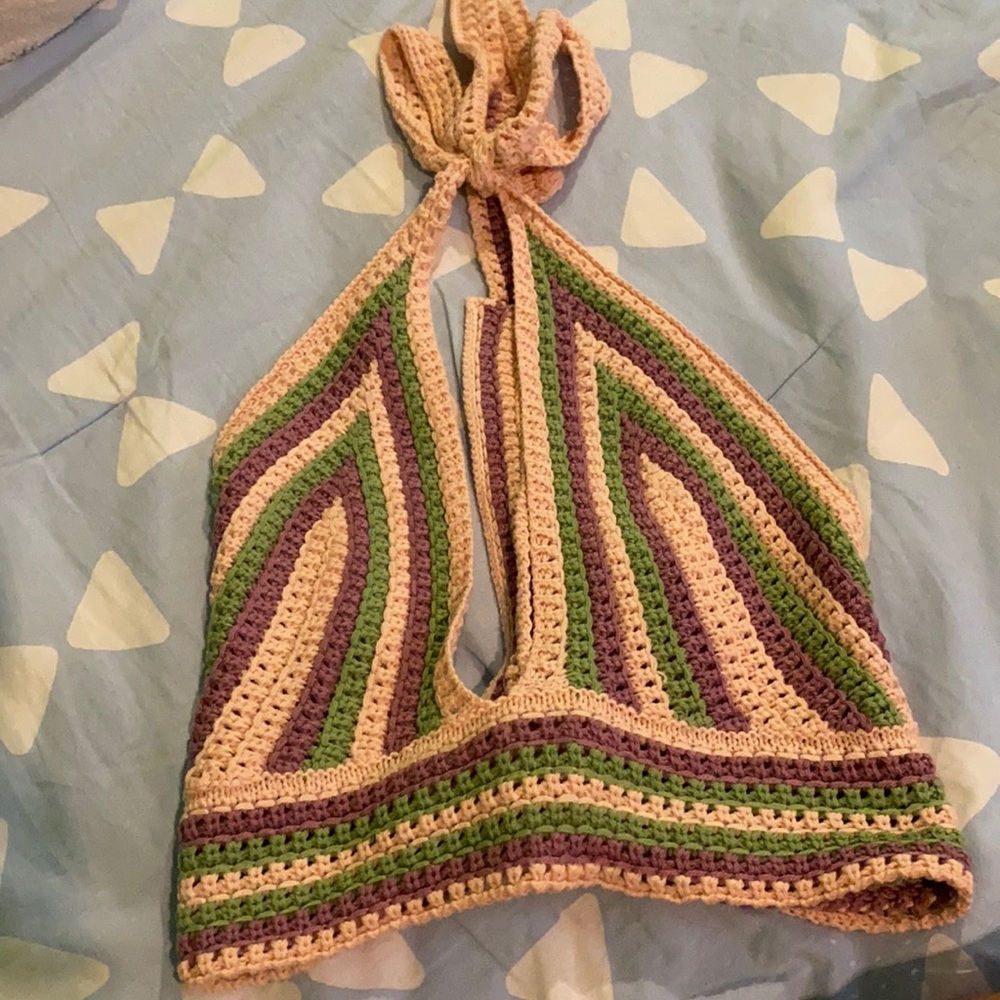 Crochet Halter Top - Picture 6 of 9